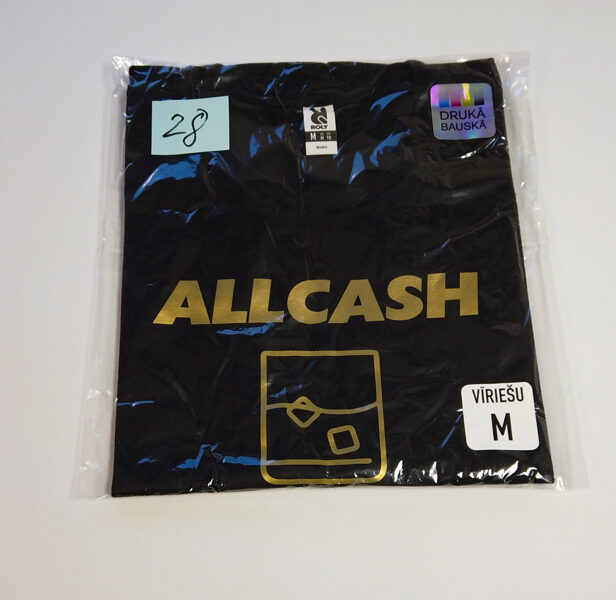 28. Vīriešu T-krekls M, AllCash